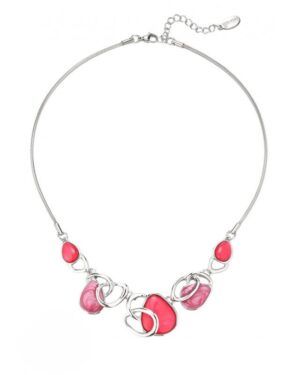 Collar Celene rosa