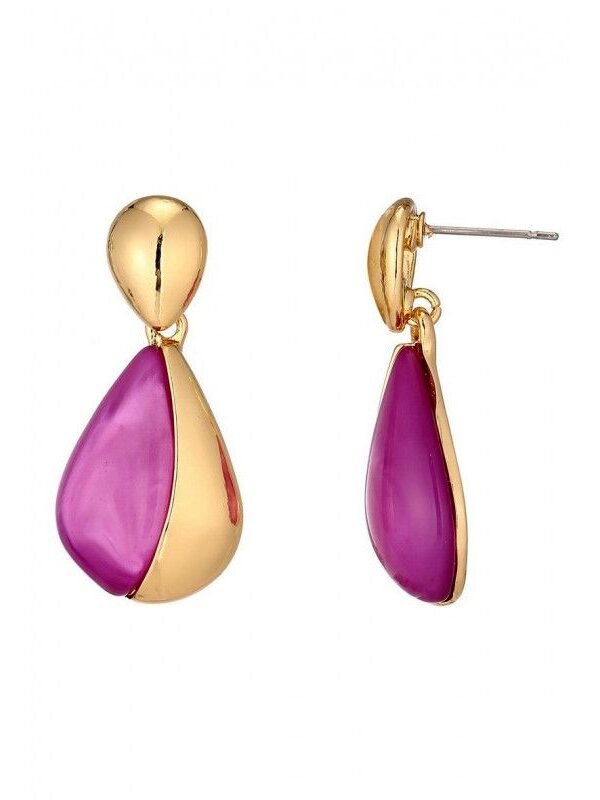 Pendientes Christelle morado
