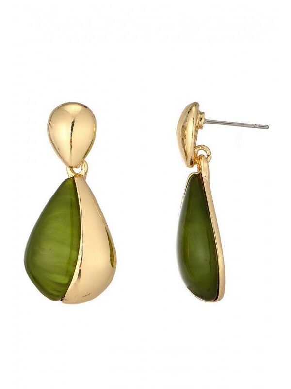Pendientes Christelle verde