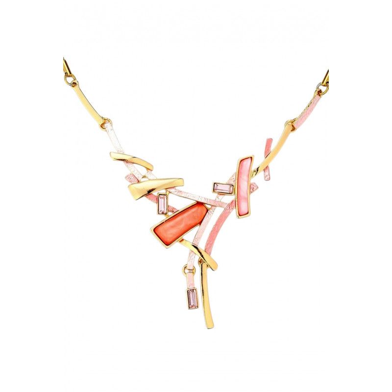 Collar Claudie rosas - Imagen 3