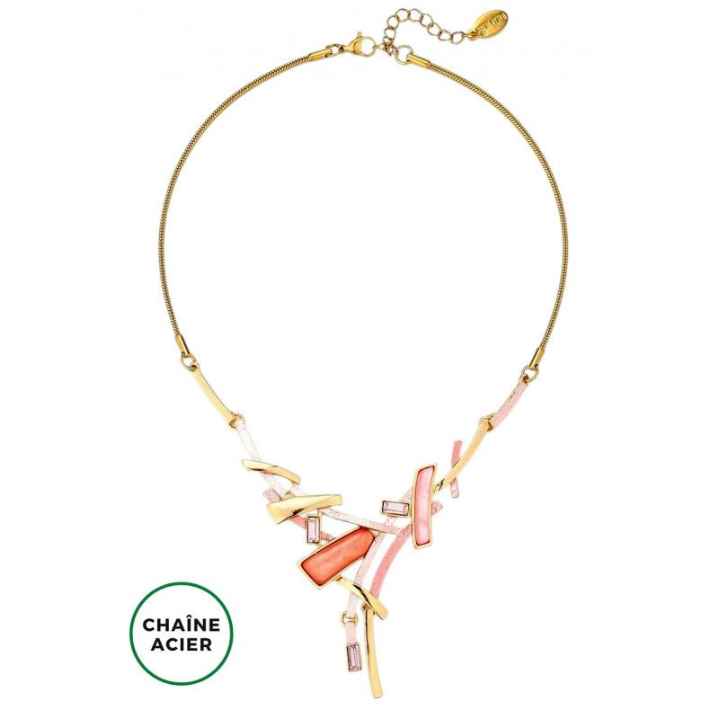 Collar Claudie rosas - Imagen 2