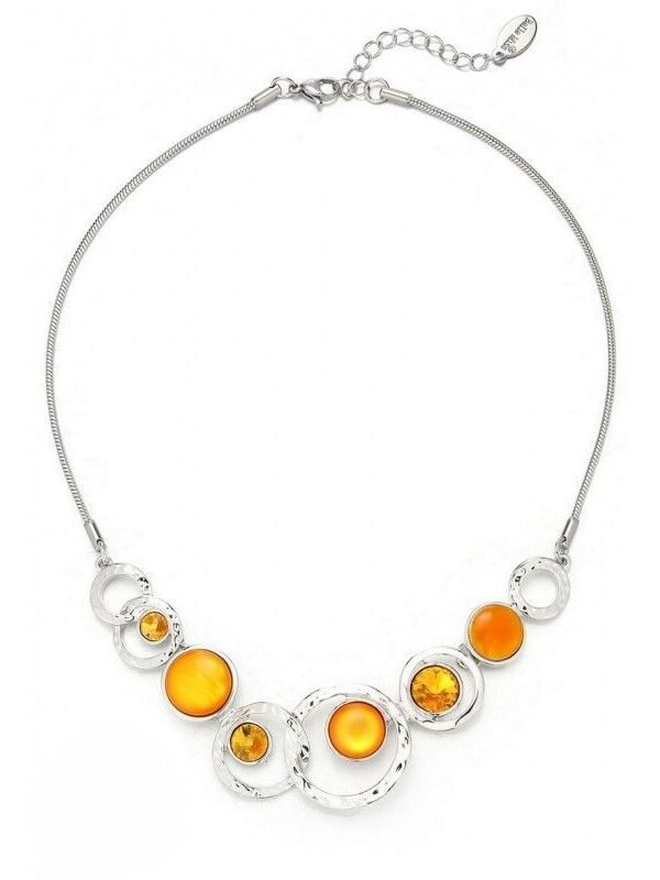 Collar Coral amarillo