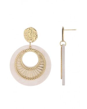 Pendientes Umeka blanco