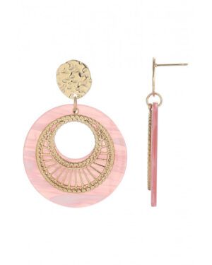 Pendientes Umeka rosa