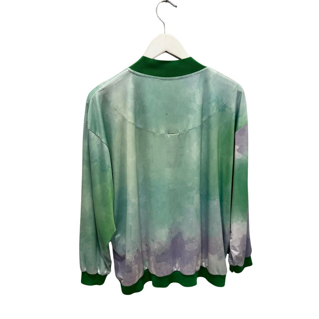 Bomber punto seda WNT verde - Imagen 3