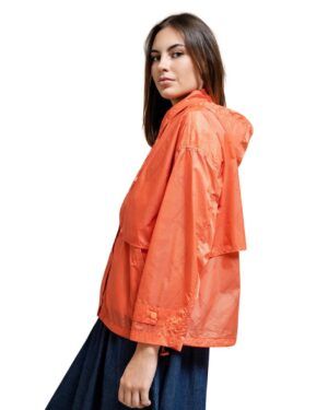 Chubasquero fino naranja WNT