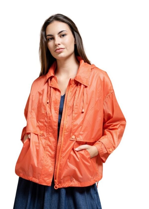 Chubasquero fino naranja WNT