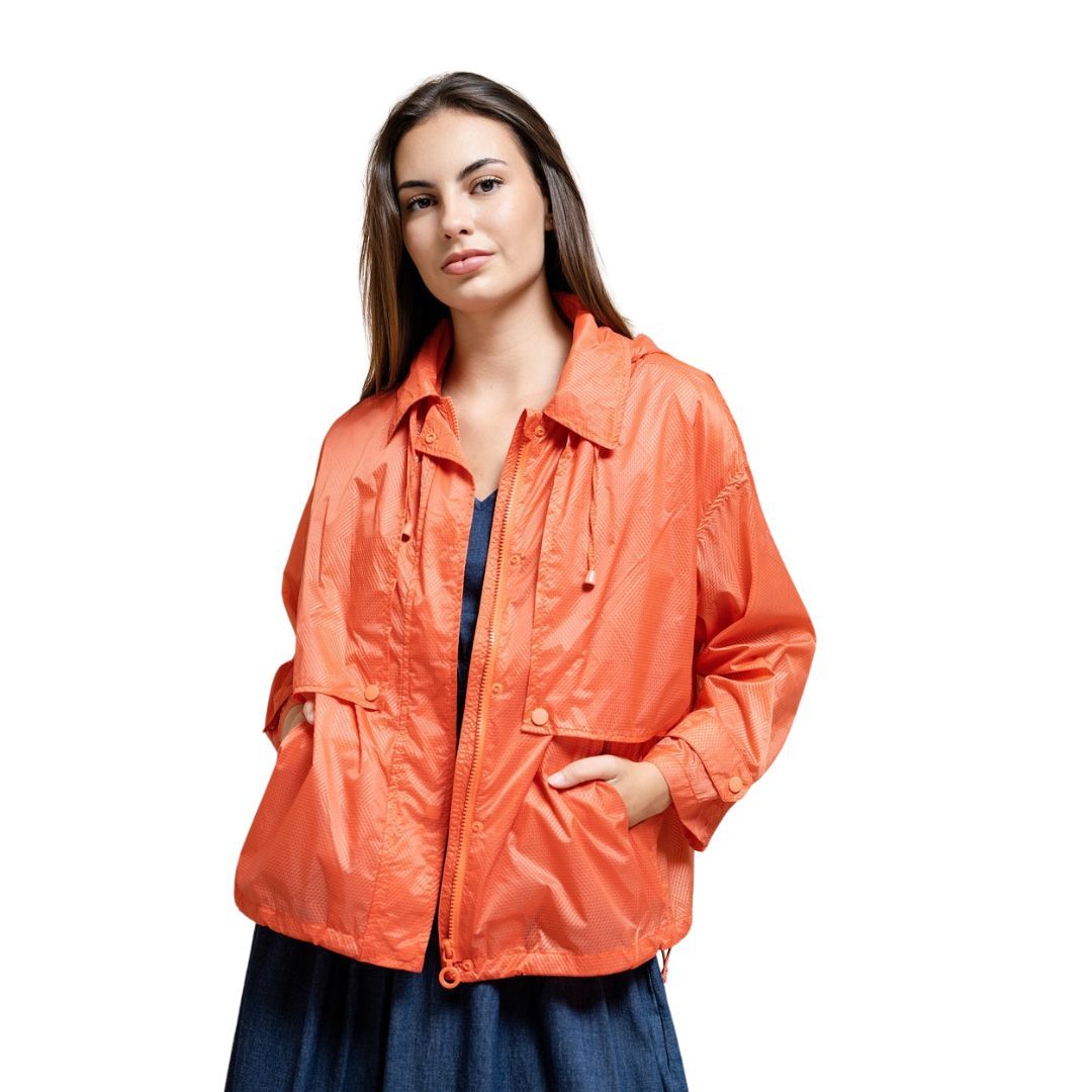 Chubasquero fino naranja WNT