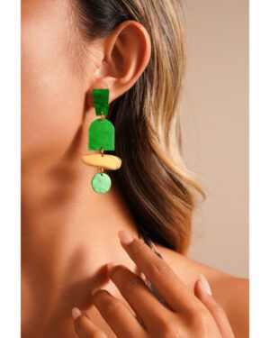 Pendientes Yenabi rojo