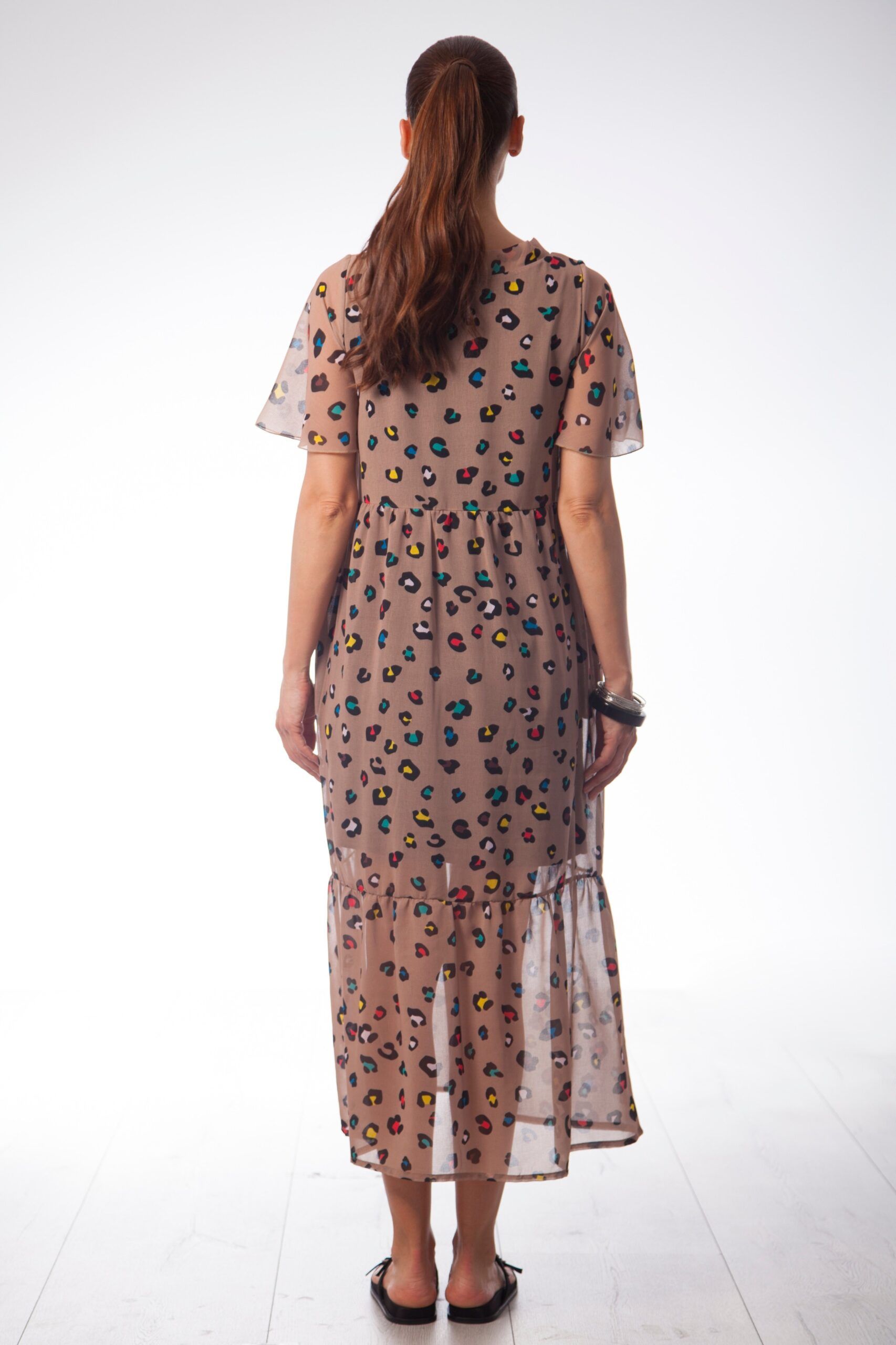Vestido largo animal print Lolitas - Imagen 3