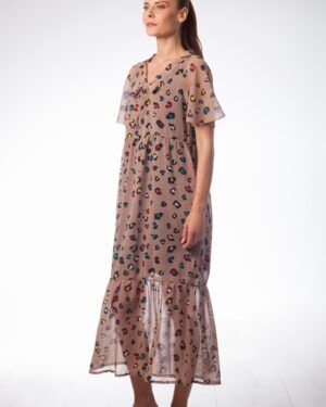 Vestido leopardo
