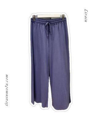Pantalón ancho azul-lila WNT