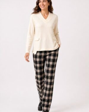Jersey Cassandra Beige Poupée Chic