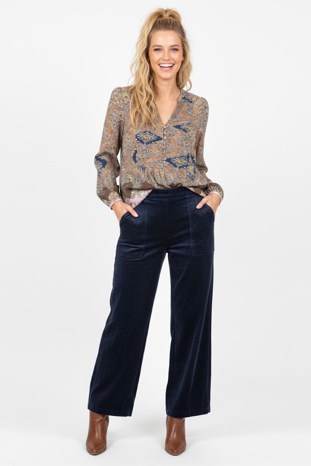 Blusa Marjorie azul Derhy