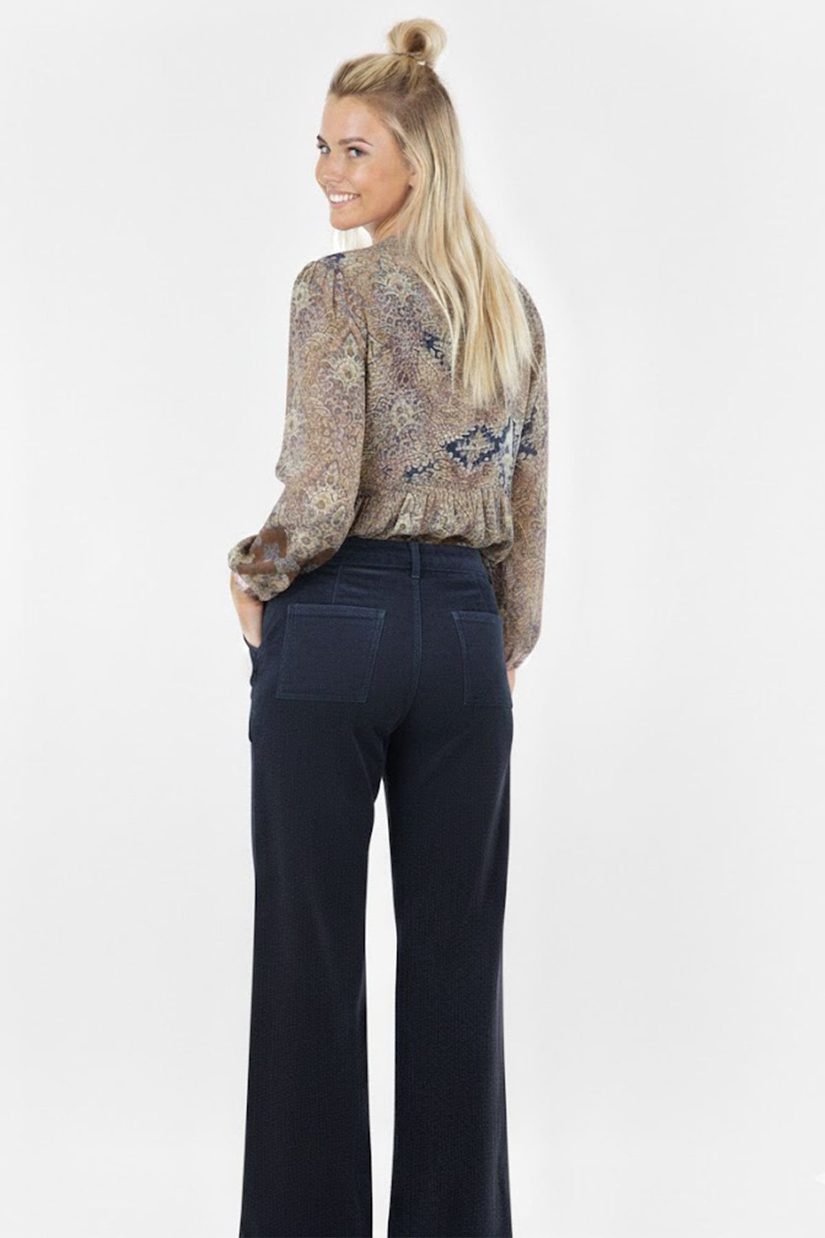 Blusa Marjorie azul Derhy - Imagen 2