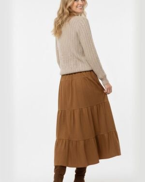Jersey Nairobi beige + brillos