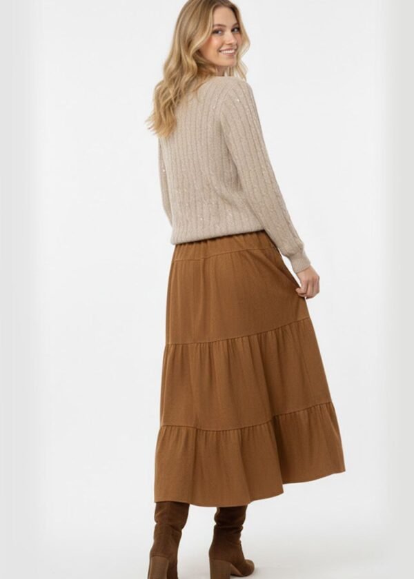 Jersey Nairobi beige + brillos