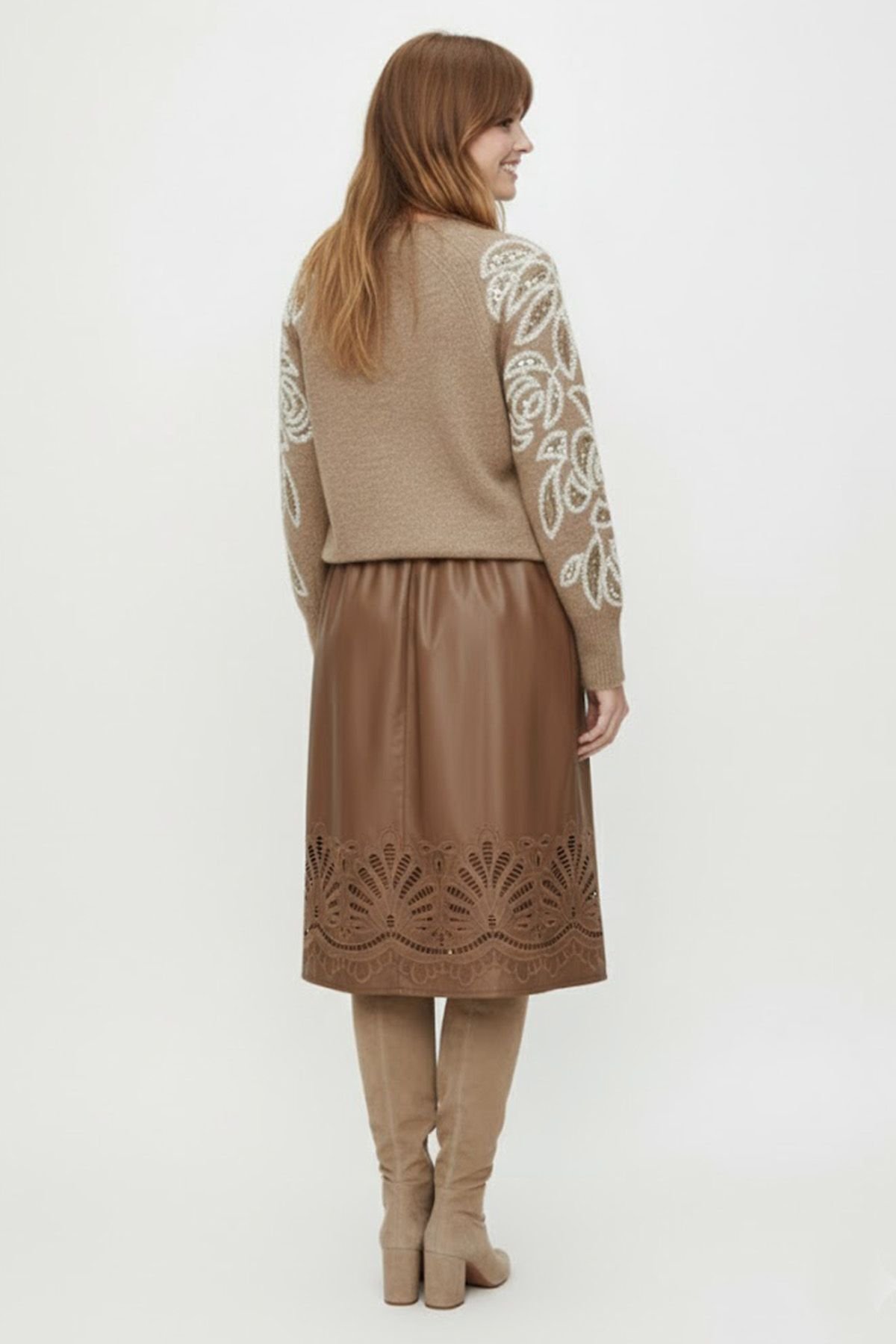 Jersey Natalia beige Derhy - Imagen 2