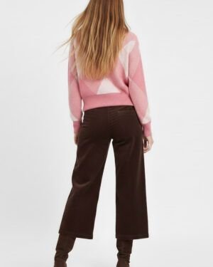 Jersey rosa rombos y brillis