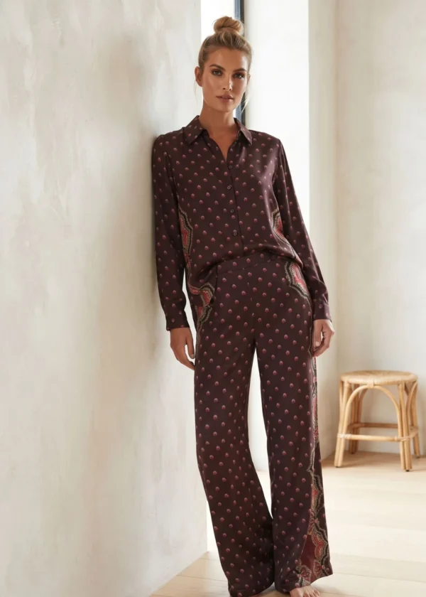 Camisa Mathilde marrón Derhy