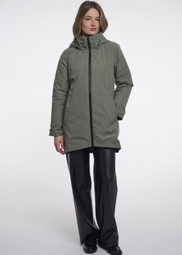 Parka verde Amey de Rino&Pelle