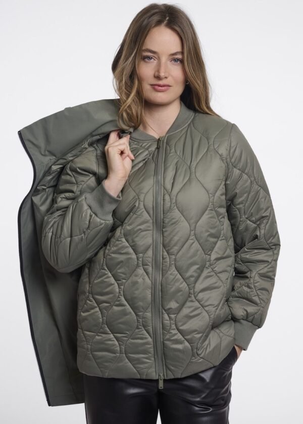 Parka verde Amey de Rino&Pelle