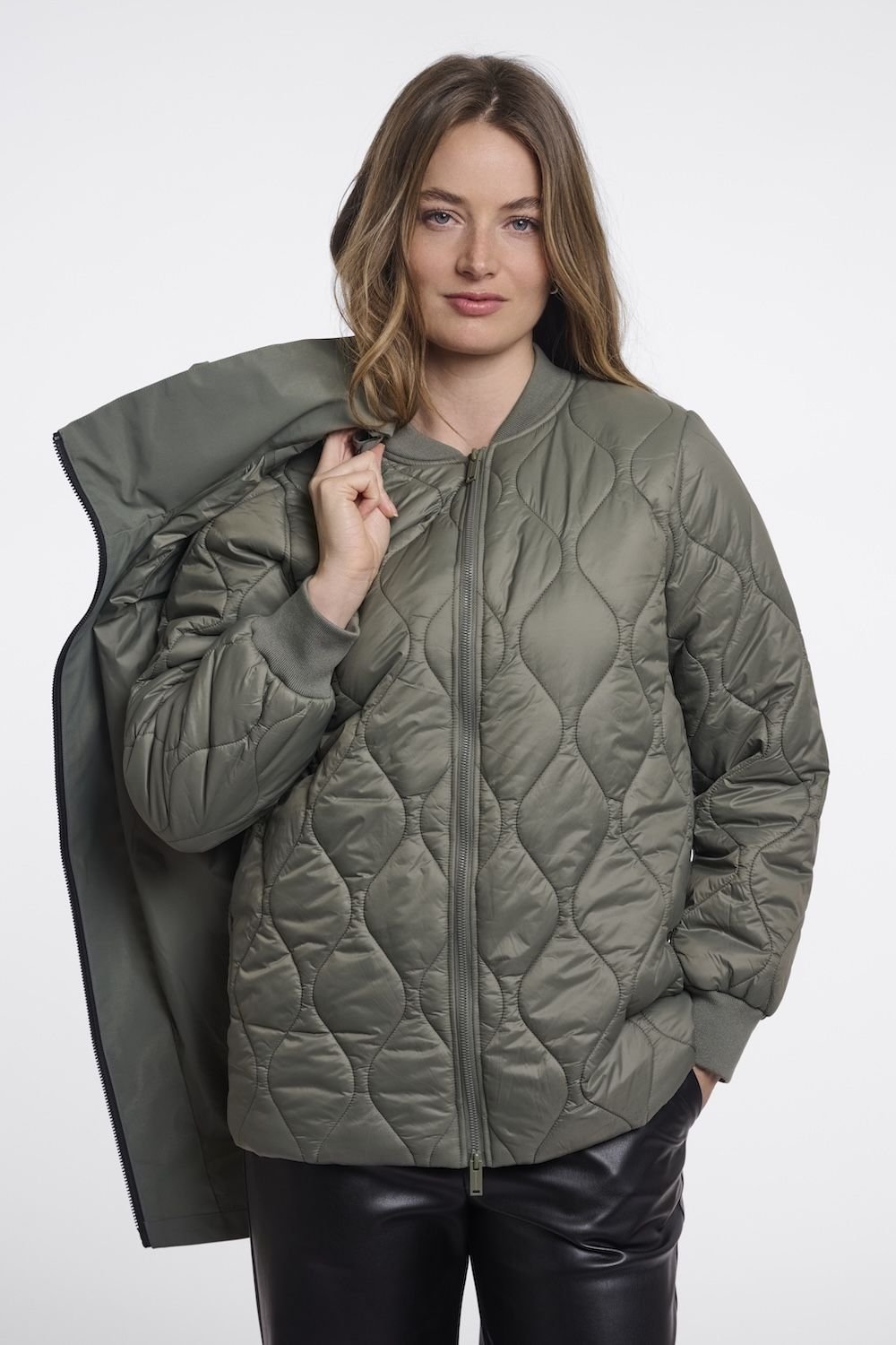 Parka verde Amey de Rino&Pelle - Imagen 2