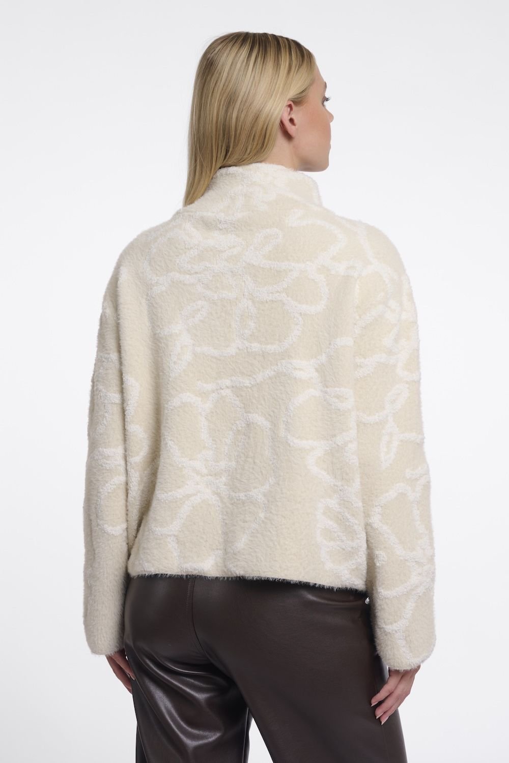 Chaqueta Beth flor beige Rino&Pelle - Imagen 2