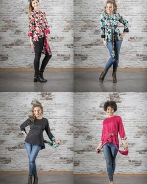 Blusa hebilla Kalis rosa