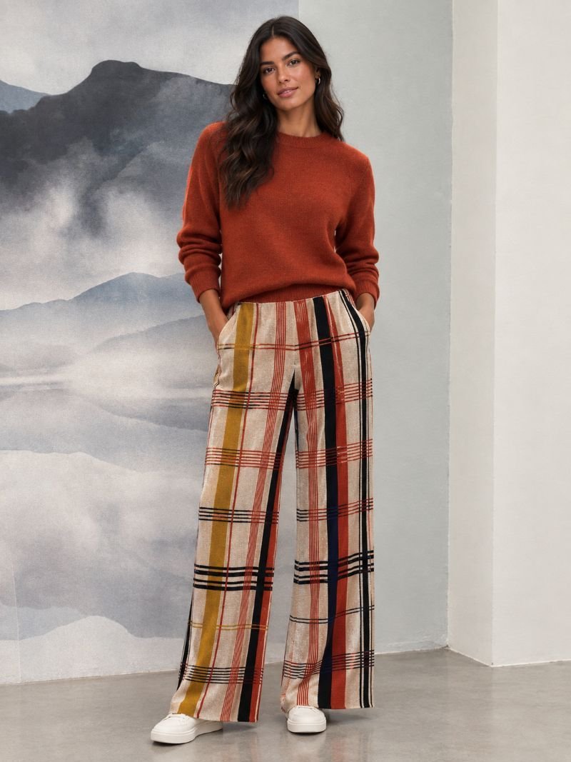 Pantalón Mondrian beige WNT
