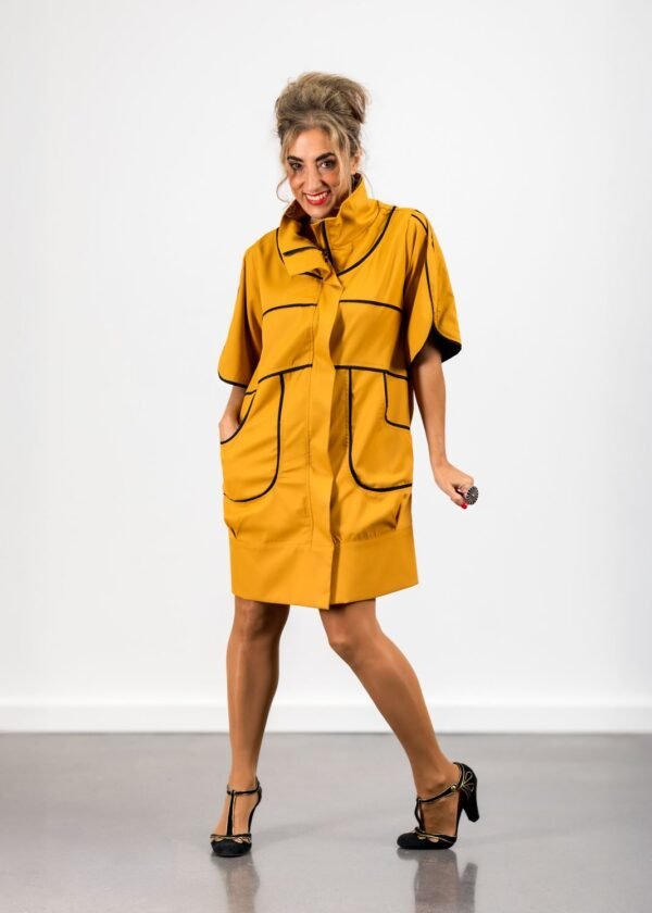 Vestido - Chaqueta Lamaar mostaza