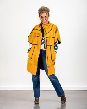 Vestido - Chaqueta Lamaar mostaza