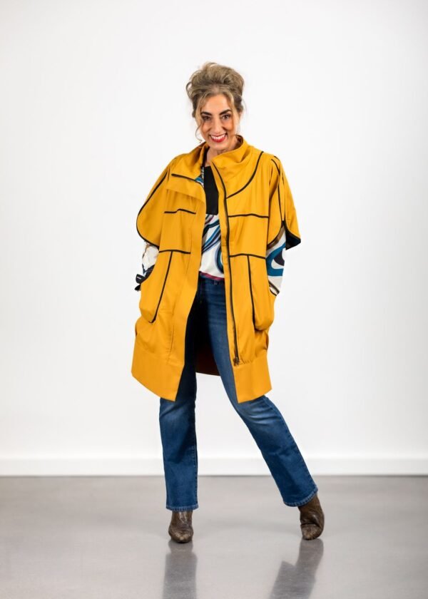 Vestido - Chaqueta Lamaar mostaza