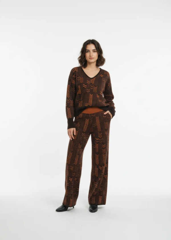 Pantalón choco/caldera con brillis WNT