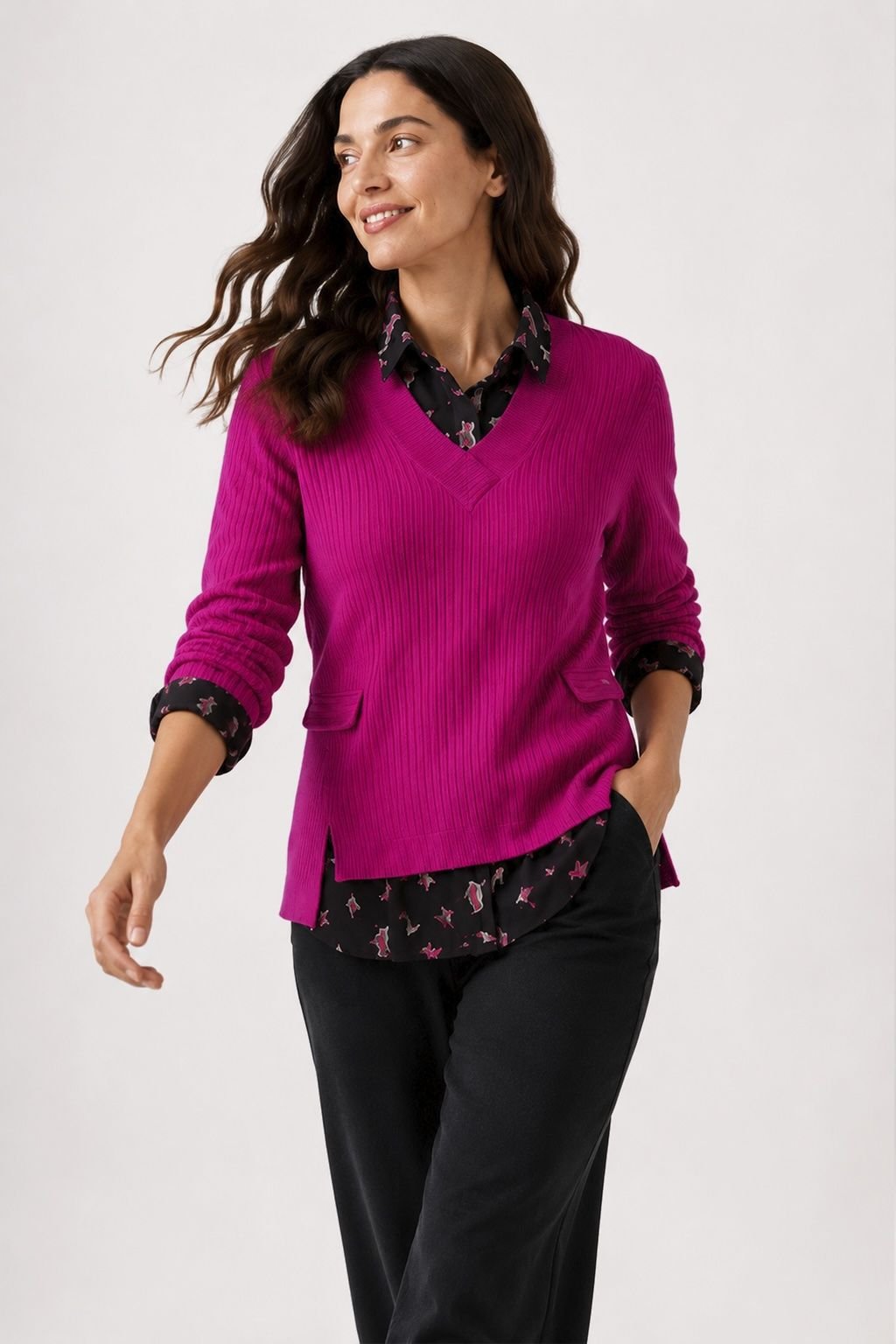 Jersey Cassandra Rosa Poupée Chic - Imagen 2