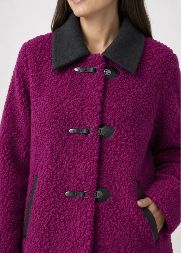 Parka Sibila fucsia Poupée Chic