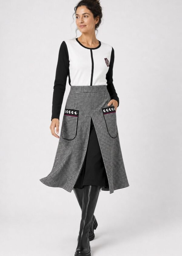 Falda cuadros Cassandra Poupée Chic