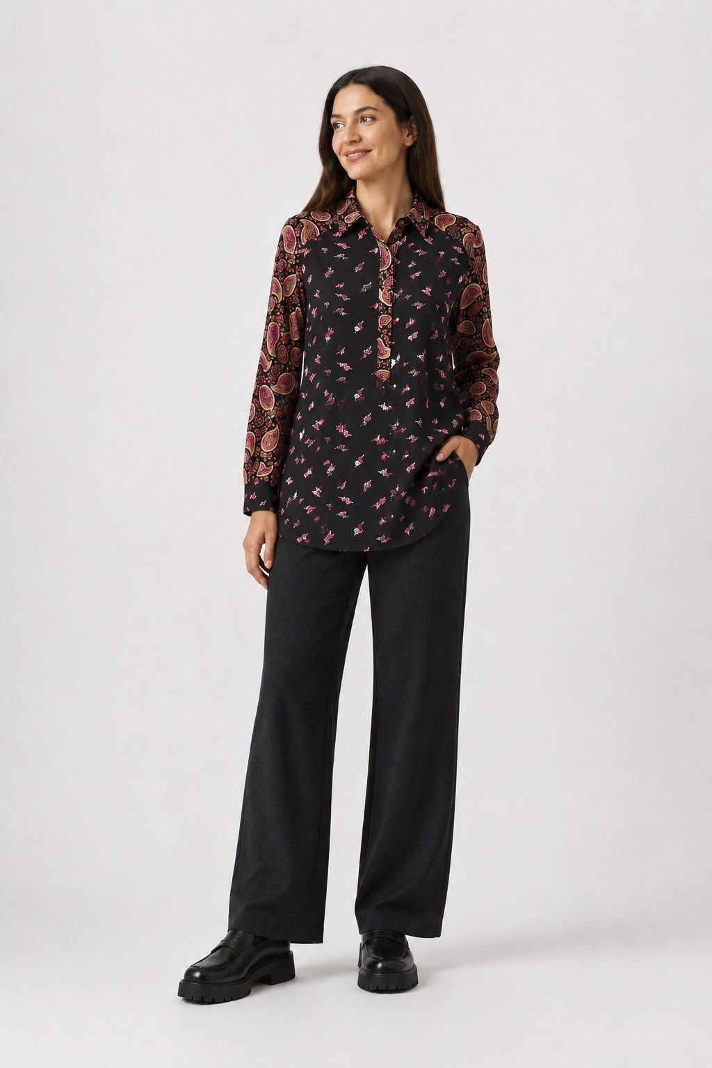Blusón camisero Fedra Poupée Chic