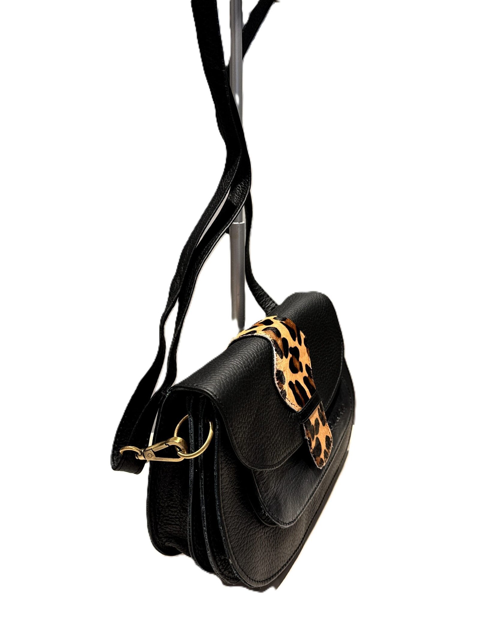 Bolso piel negro Violet Soruka - Imagen 3