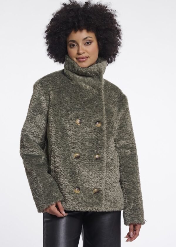 Chaquetón Brune verde misty Rino&Pelle