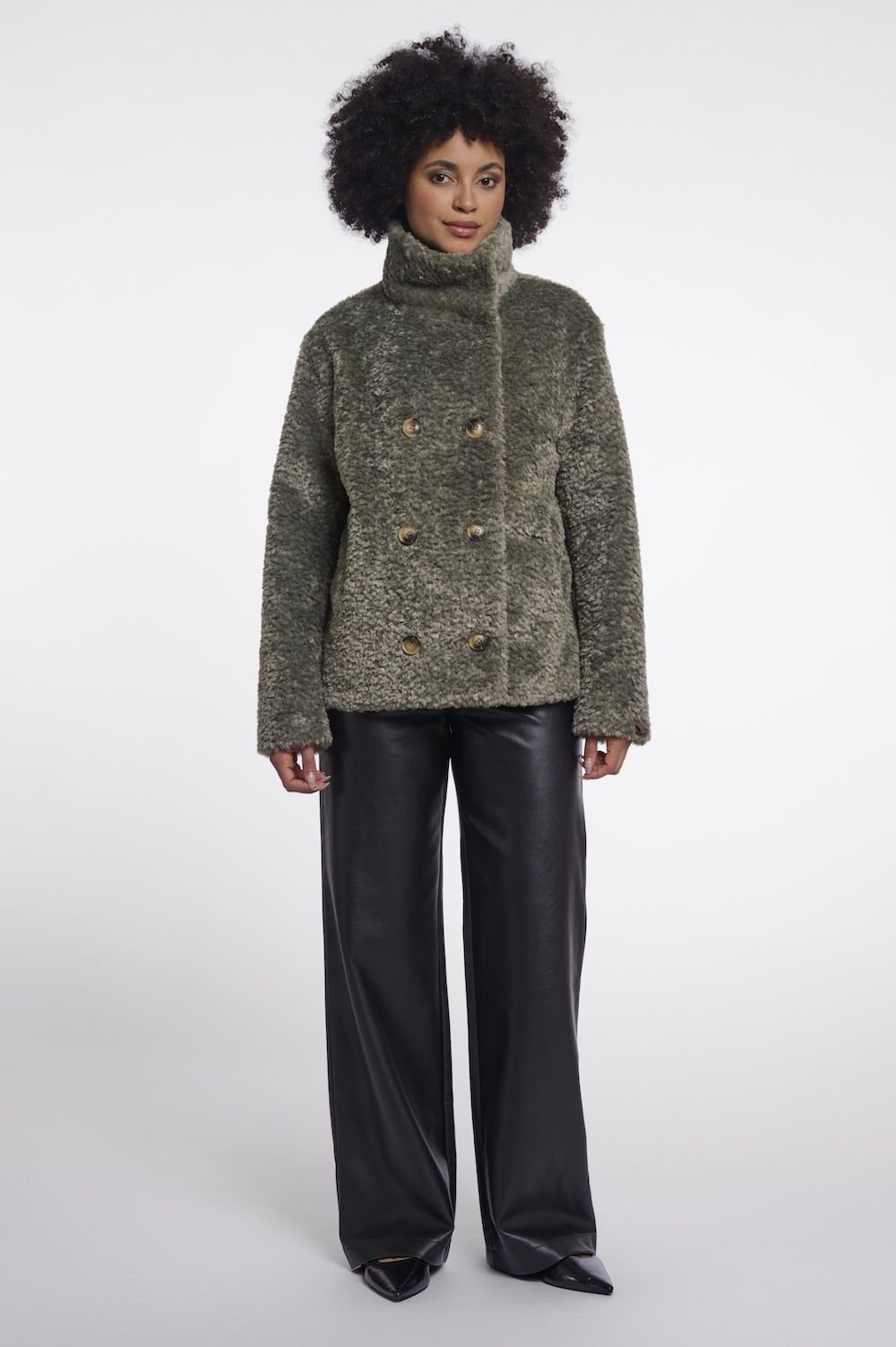 Chaquetón Brune verde misty Rino&Pelle - Imagen 4