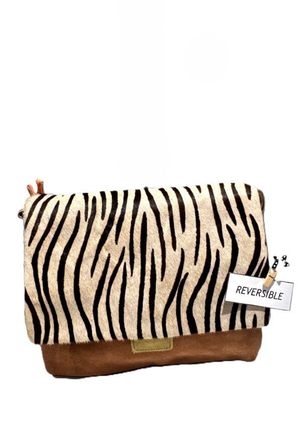 Bolso piel Ingrid Soruka claro