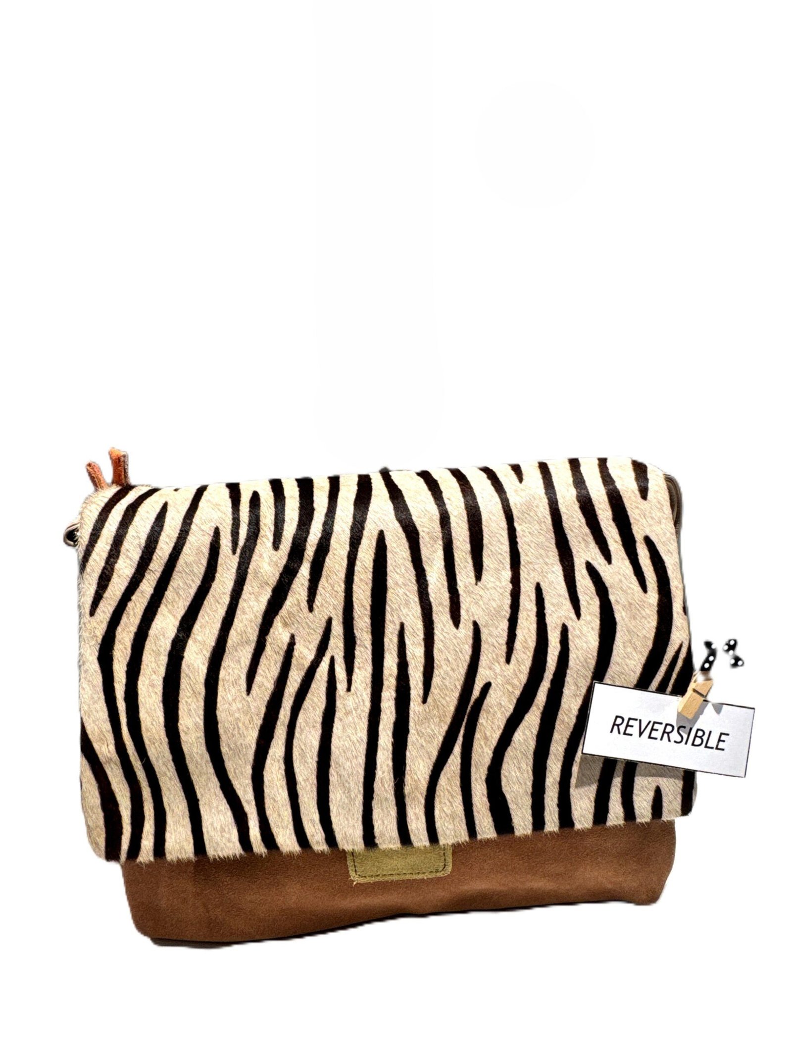 Bolso piel Ingrid Soruka claro