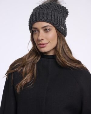 Gorro Kevina gris oscuro