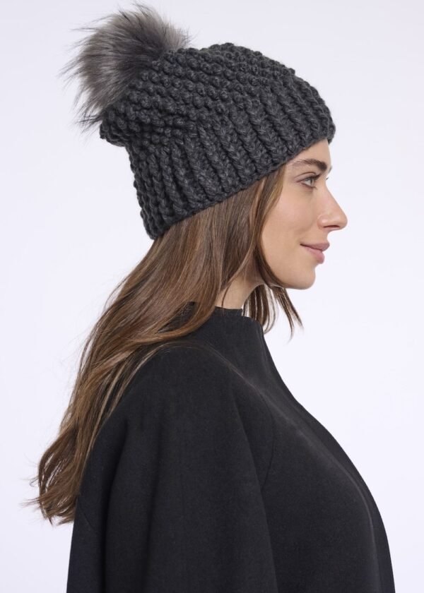 Gorro Kevina gris oscuro