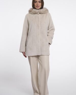 Abrigo beige Mans Rino&Pelle