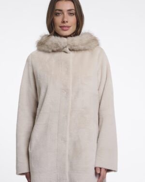 Abrigo beige Mans Rino&Pelle