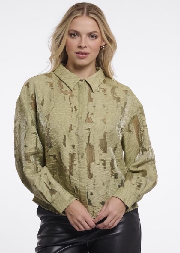 Camisa verde Nadia Rino&Pelle