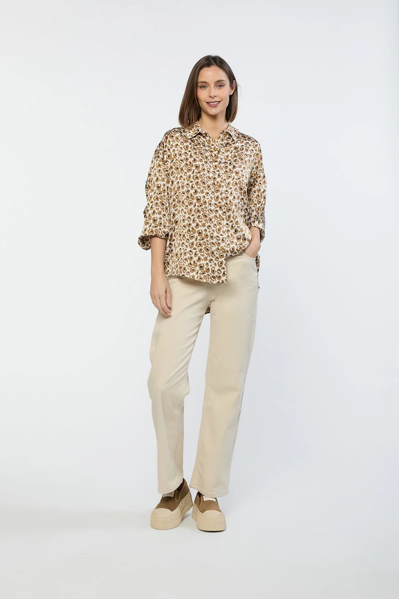 Pantalón Sport beige Poupée Chic - Imagen 2